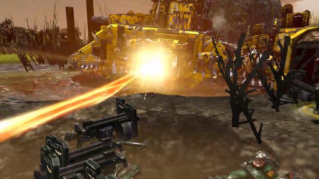 Orks & Mega Heavy Tanks vs Imperial Guard - Astartes Mod | Warhammer 40K: Dawn of War 2: Retributio смотреть онлайн