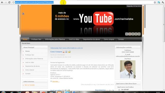 aula 3895 joomla corrigindo senha configurando configuration php em servidor testando funcionand смотреть онлайн