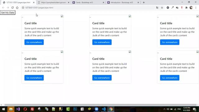 63- عرض بيانات للمستخدم من ال API علي شكل Card смотреть онлайн