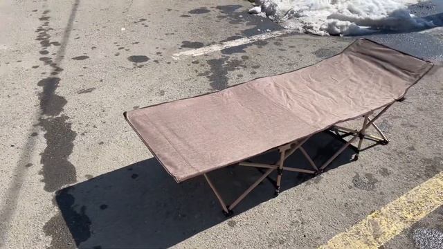 Раскладушка туристическая