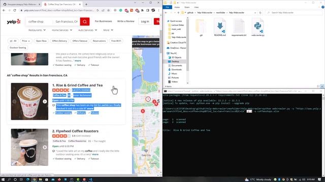 Yelp Web Crawler using Python | Collect Business Information like a Pro! | By UpperCase Guy смотреть онлайн