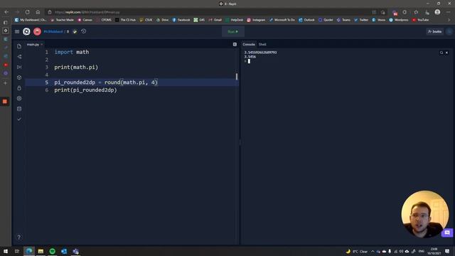 Python 8: Maths Library (Part 2) смотреть онлайн