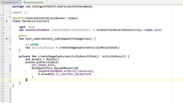 ImageViews, Drawable Matchers, Bitmaps (Espresso for Beginners PART 9) смотреть онлайн
