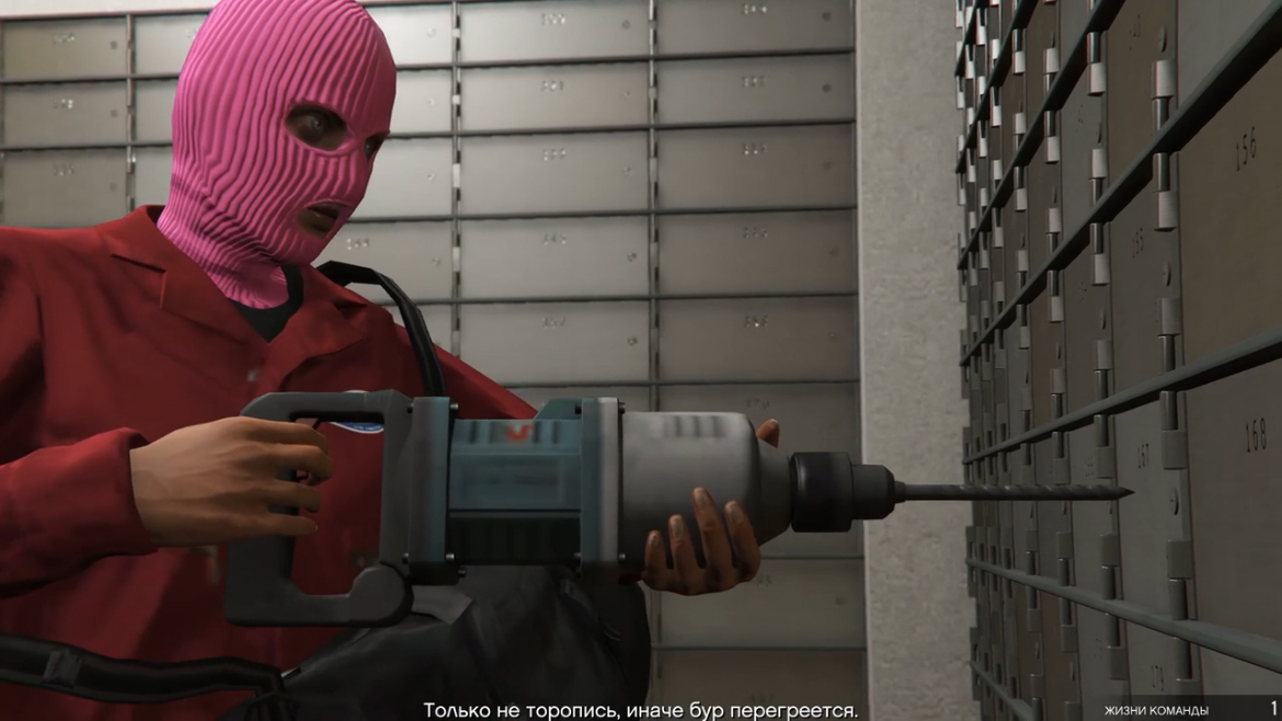 GTA  V 5 на ПС PC. Прохождение ограбления банка