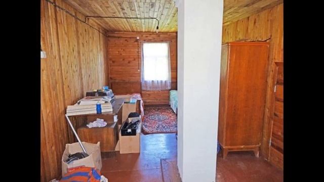 Дача из бревна 65м2. Летняя кухня. Земельный у... смотреть онлайн
