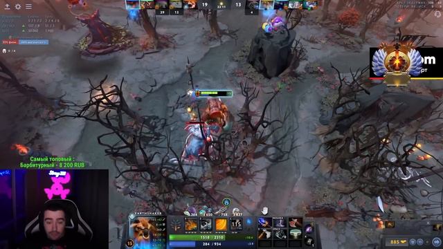 STRAY ВЫРУБАЕТ ЛЮБОГО С 1 ТЫЧКИ ! СТРЕЙ МИДОВЫЙ ШЕЙКЕР НА 9К ММР Carry 7.32d ! Лучшее со Стреем смотреть онлайн