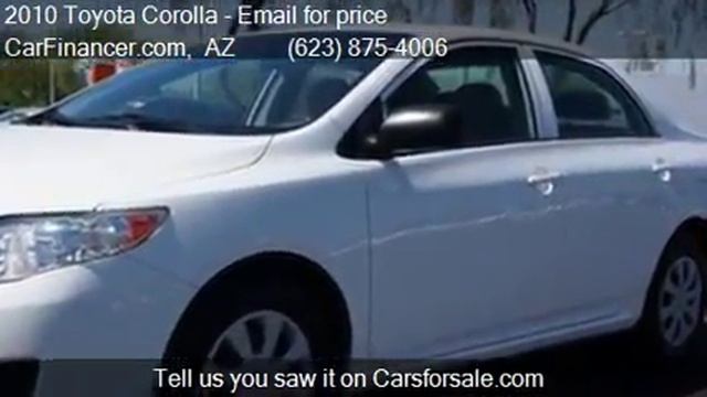 2010 Toyota Corolla LE 4dr Sedan 4A for sale in Peoria, AZ 8 смотреть онлайн