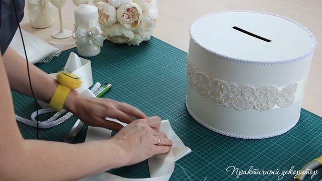 Свадебные аксессуары. Набор свадебных аксессуаров в сливочном цвете. смотреть онлайн