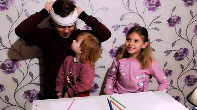 Челлендж.Рисуем с закрытыми глазами. смотреть онлайн