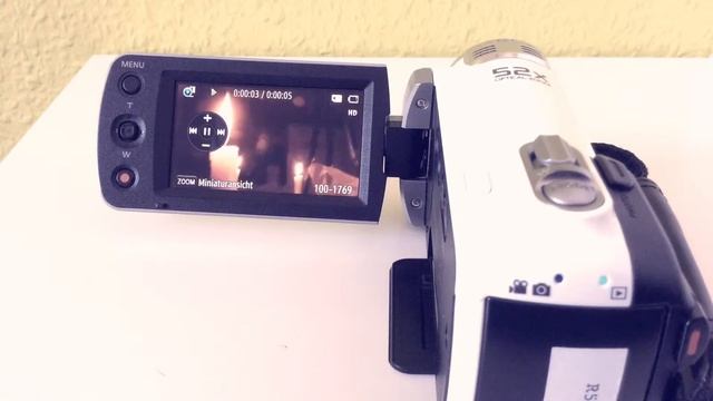 Samsung HMX F-90 Review Deutsch FullHD + Testvideos смотреть онлайн