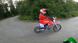 С Отцом И Братом На Питбайках - Я Еду на Кайо 125! / Покатушки на питбайке Бсе 125 и Аполло 150