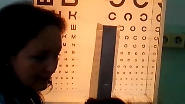 Опр е остроты зрения по таблице Сивцева смотреть онлайн