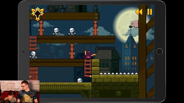 Turn Undead 2: Monster Hunter - пошаговый платформер с вампирами, зомби, скелетами и мумиями смотреть онлайн