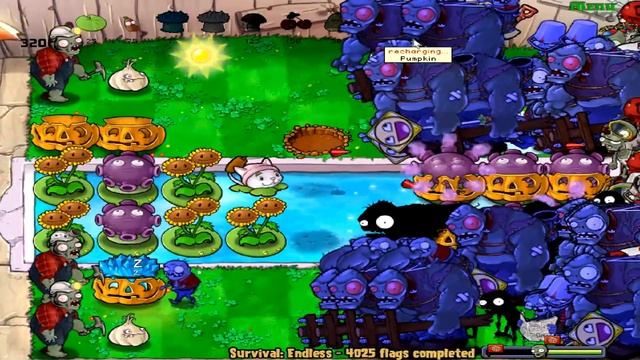 Landless Cobless in Survival Pool Endless | Plants Vs. Zombies | 4000+ Flags смотреть онлайн