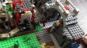 САМОДЕЛКА ВОЕННАЯ БАЗА ДЛЯ БОМБЁЖКИ ИЗ ЛЕГО!!!