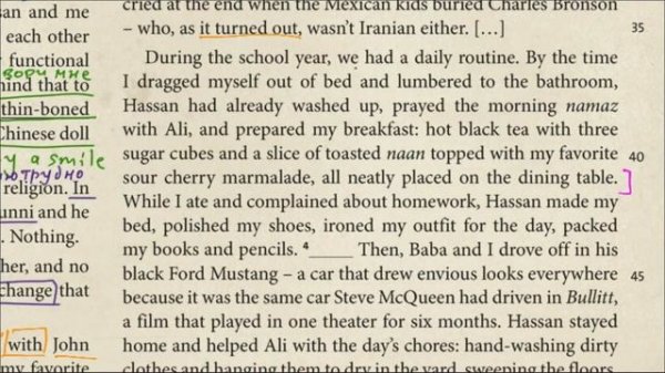 Solutions Upper-Intermediate SB | Unit 3 | чтение текста Kite Runner -2