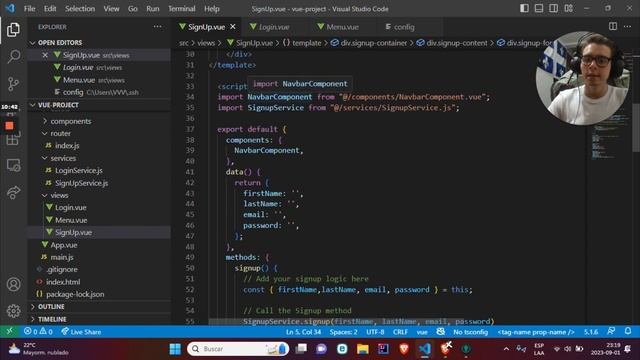 Tutorial de Vue.js para una aplicación Restful API usando axios смотреть онлайн