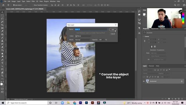 Removing Background in Just a seconds | Quick Photoshop Tutorial смотреть онлайн