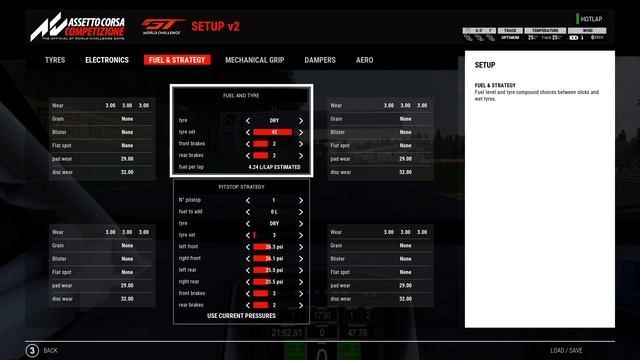 ACC | Lamborghini Huracan GT3 EVO @ Spa | Setup Walk-through | Hotlap |