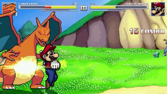 AN Mugen #254: Charizard VS Super Mario смотреть онлайн