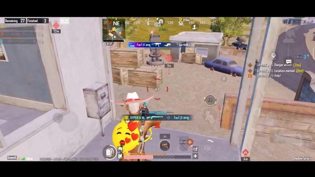Non-Stop Clutches by HYPER Mj ? |Fastest 4 Finger Player Gameplay | BGMI смотреть онлайн
