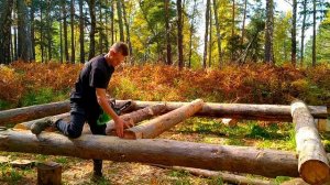 ПОДРОСТОК СТРОИТ СРУБ В ЧАЩЕ ЛЕСА | ЛЕСНОЙ СТРОИТЕЛЬ | Лаги на Пол | Часть 3 | ОДИН в ТАЙГЕ