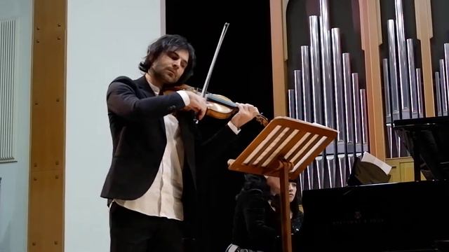 Samvel Ayrapetyan & Ekaterina Rybalskaya - М.Равель, соната-постум для скрипки и фортепиано смотреть онлайн