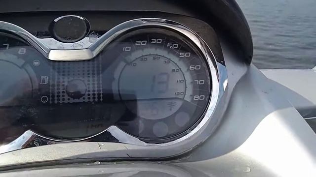 BRP Rxt 2009 немного тюнинга результат =129км.ч