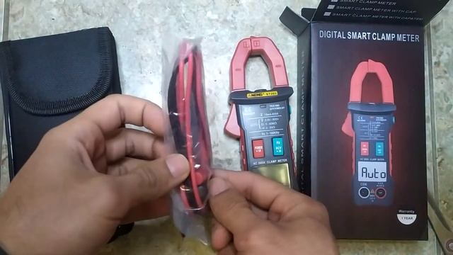 Digital smart clamp meter multimeter ST-203 Цифровые интеллектуальные клещи мультиметр распаковка смотреть онлайн