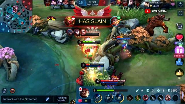 Offlane Monster! 18 KILL in 10 Minute [Top 1 Global Lapu Lapu S18] by Fernanda ft. mellvy - MLBB смотреть онлайн