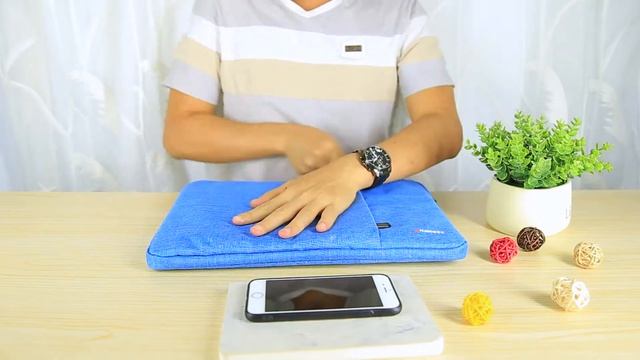 HAWEEL 11 inch Sleeve Case Zipper Briefcase Carrying Bag смотреть онлайн