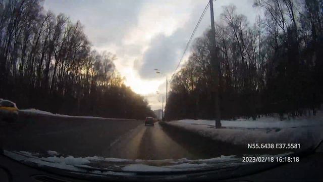 Driving in Moscow city: Текстильщики - Румянцево - Ново-Переделкино - Внуковское 18/02/2023 (4x) смотреть онлайн