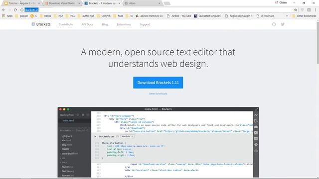 Angular Tutorial Series - Lecture 02 - Open Source Text Editor Tools смотреть онлайн