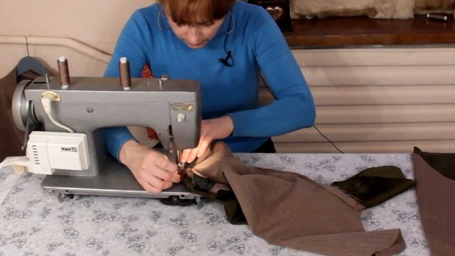 Как сшить мужской костюм #13. Пиджак. Вторая примерка. Соединение рукава с подкладом. смотреть онлайн