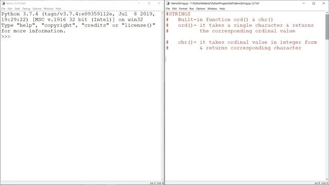Python Strings : Introduction смотреть онлайн
