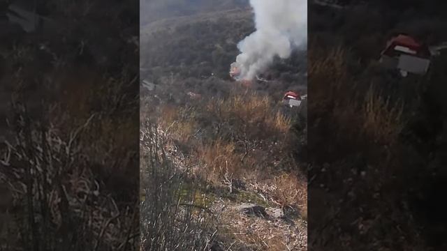 Горит дом 31.12.2019 ЯЛТА ЮБК смотреть онлайн