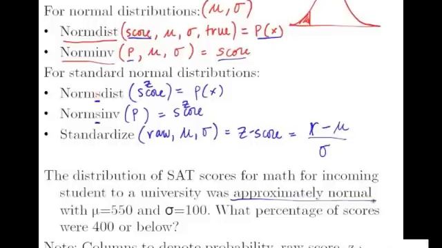Standard Normal Distributions & Z-Scores смотреть онлайн
