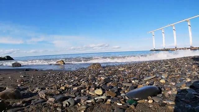 Море. Сочи. Пляж Ставрополье. смотреть онлайн