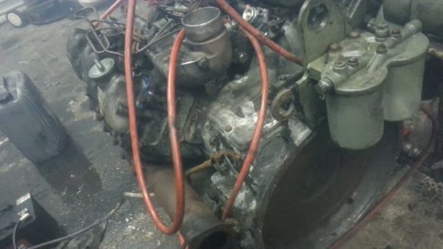 V6 Mercedes OM421 second start смотреть онлайн