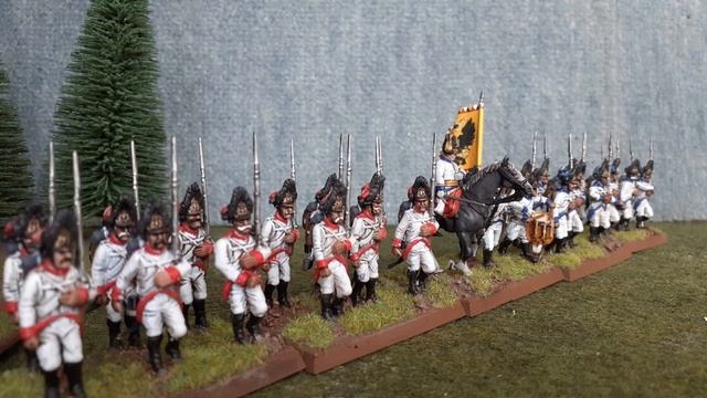Napoleonic Basics Austrian Infantry, line and grenadiers смотреть онлайн