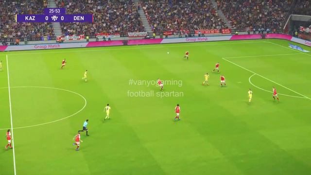 Kazakhstan vs. Denmark - Euro 2024 Qualification - PES 21 смотреть онлайн