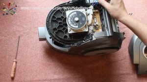 Пылесос САМСУНГ  Ремонт  Замена двигателя