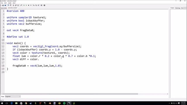GLSL Shader Tutorial 5: Fake Saturation смотреть онлайн