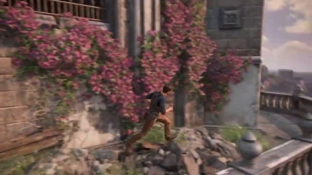 Uncharted™ 4: Путь вора. Батя с сыном напились и ломают колокольню :D смотреть онлайн