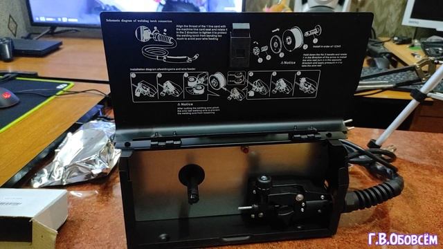 Сварочный аппарат с AliExpress, полуавтомат без баллона! смотреть онлайн