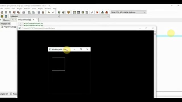 Part 2 Creating Lines and Points using OpenGL смотреть онлайн