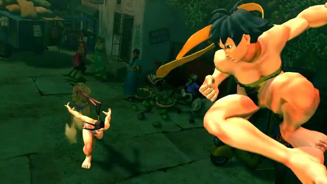 Super Street Fighter IV: Arcade Edition - Ibuki Vs Makoto смотреть онлайн
