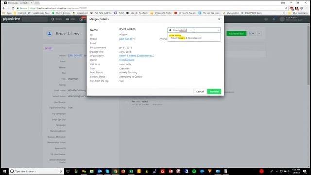 Merging Duplicate Records in Pipedrive смотреть онлайн