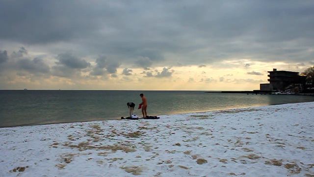 Моржевание Одесса , winter swimming смотреть онлайн