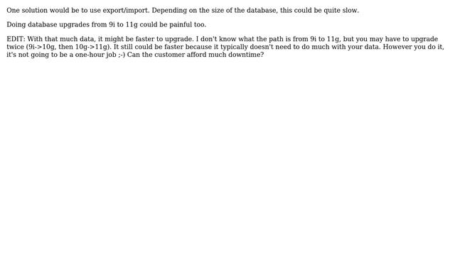 Restore Oracle 9 backup on Oracle 11 server? (3 Solutions!!) смотреть онлайн